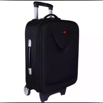Trolly luggage set 20 inchi moveable double stand trolly bag for travel with 2 inchi folding system and POLYSTAR fabrics CHEMBER trolly