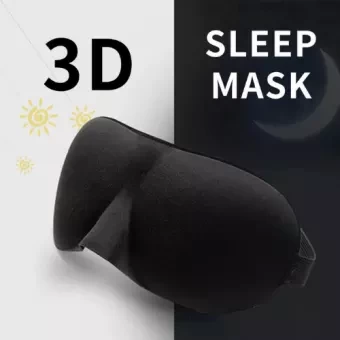 Eye Mask, Portable Soft 3D Blindfolds for Fast Sleeping Eye-shade Cover, Eye Masks Shade Patch Women Men Blindfold Travel Mask
