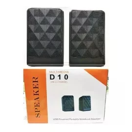 D10 Original 3D Sound Multimedia Speaker Mini USB 2.0