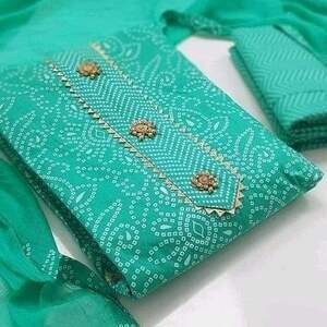 Banarasi silk kameez