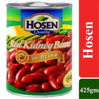 Hosen Red Kidney Beans in Brine - 425gm