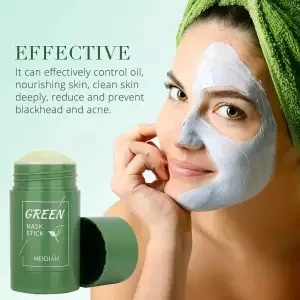 Green Tea_Moisturizing Face_Mask Stick Cleans Pores Oil