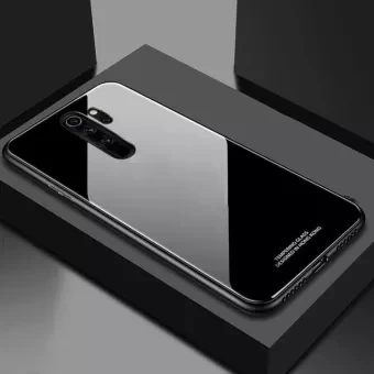 for Xiaomi Redmi 9 / Redmi 9 Prime / Poco M2 Pro HONG KONG DESIGN Scratch Proof Tempered Glass Cover Case