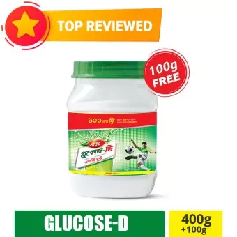 Dabur Glucose-D Energy Boost 400 gm Jar (Get 100 gm Extra)