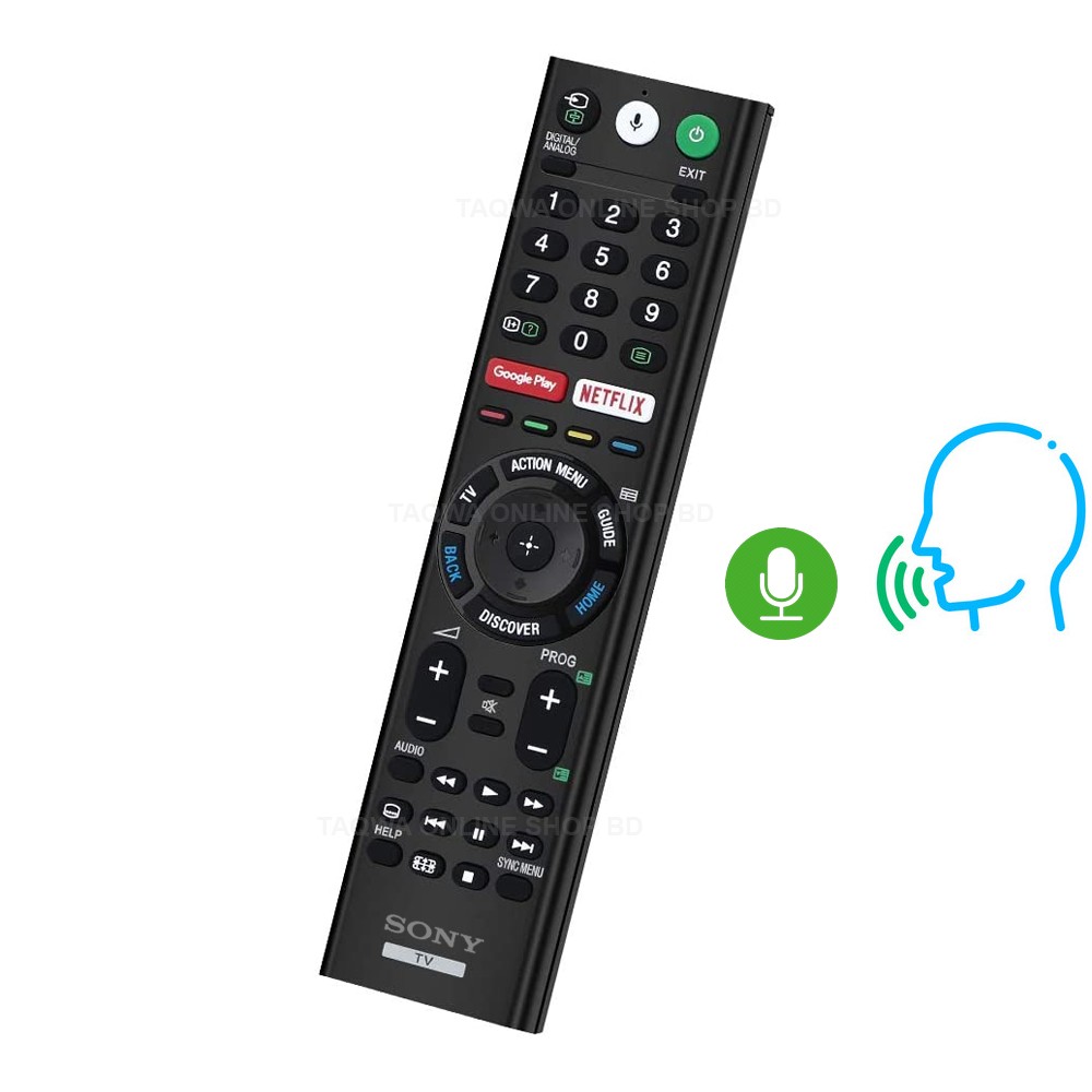 Sony Bluetooth Voice Search Mic Remote and Sony Smart Bravia Android TVs, Sony 4K UHD Crystal HDR TV, Sony OLED Ultra HDTV, XBR KDL Series TV