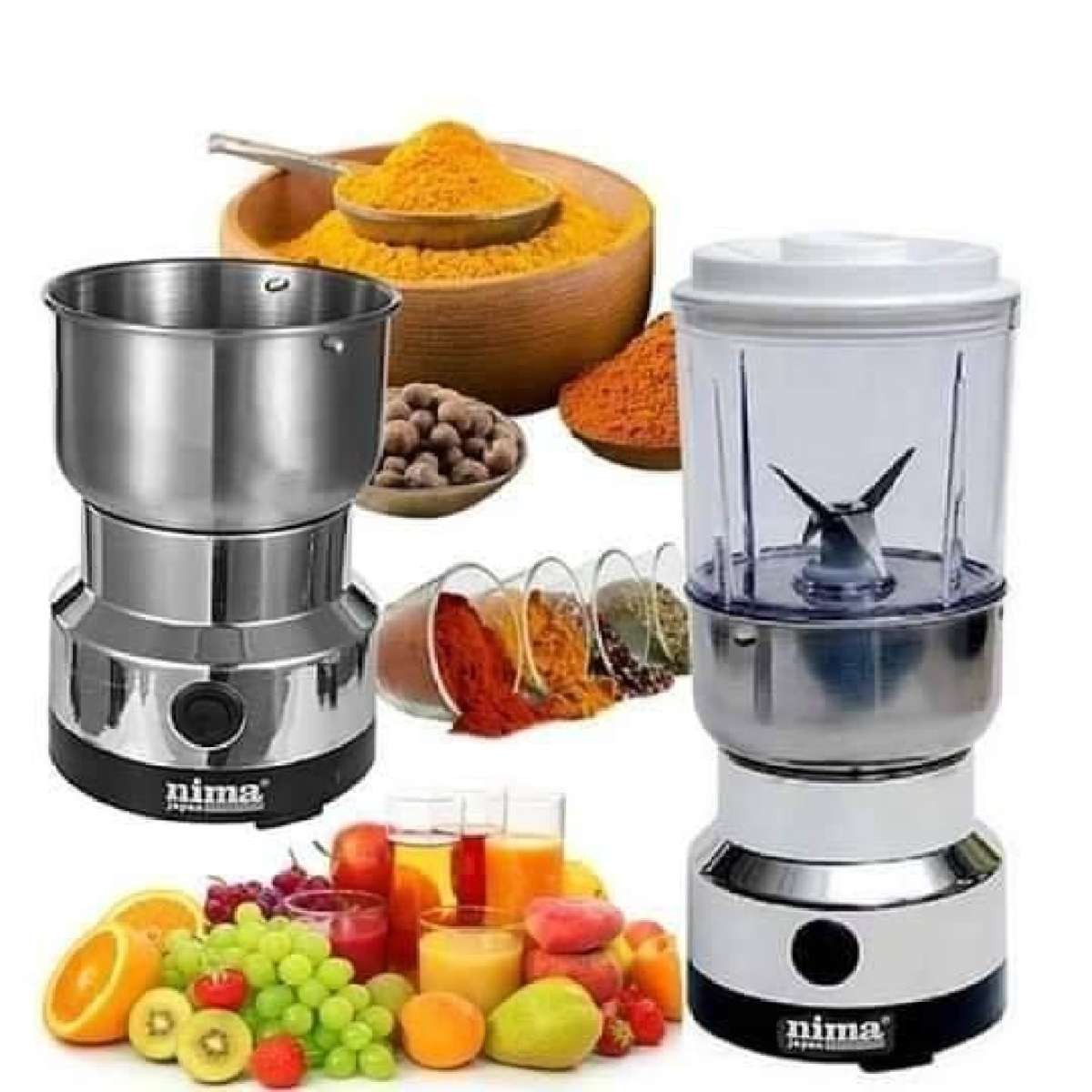 Nima 2 in 1 Electric Spice Grinder and Juicer