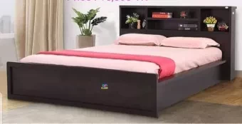 Medicated WooD Box Beds / Khat In Three Size Single, Double, King.