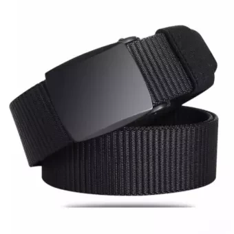 Canvas Wild Korean Tactical Casual Polyester Belts for Men's Fashion