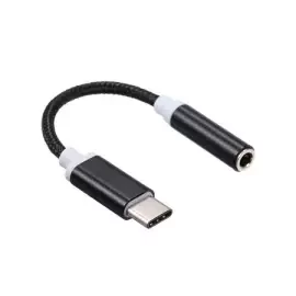 USB-C Type C Male to Audio Mini-Jack 3.5mm Female Earphone Adapter Converter