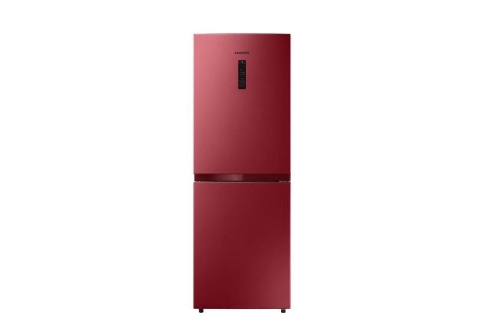 Samsung Bottom Mount Freezer RB21KMFH5RH 218 L (Maroon Color )