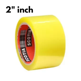 Packaging Cartoon Binding Tape, scotch tape - Transparent 2 inch