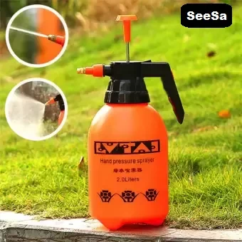 2 Liter Bottle Water Sprayer, Pump Pressure Handheld Garden Spray Chemical/ Car washing and Bike Washing - 2 LiterBikes