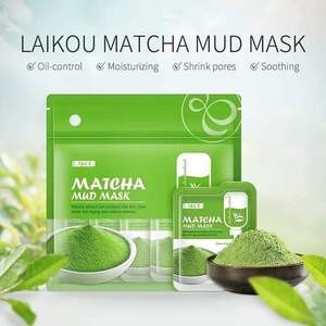 LAIKOU matcha mud face mask