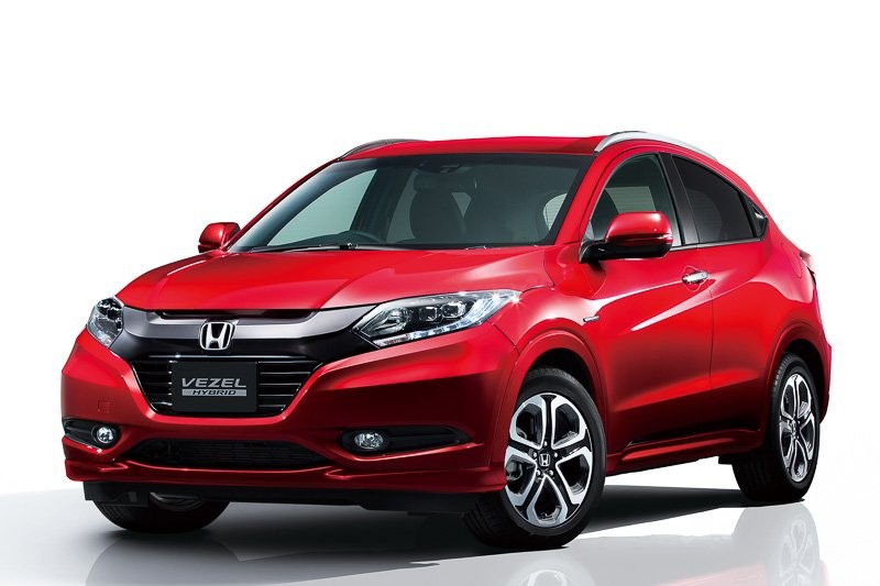Honda Vezel Z Hybrid 2016 Red