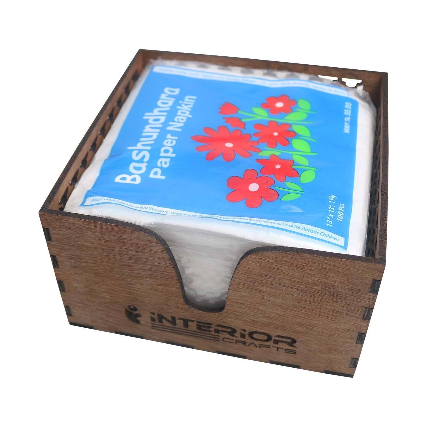 Plywood Regular Tissue Holder Big INTE-24510