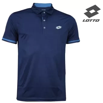 Lotto Cotton Stripe Polo-Shirt For Men