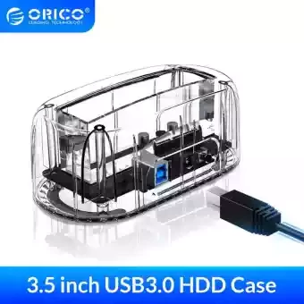 ORICO 3.5 inch Transparent USB3.0 Hard Drive Dock (6139U3)