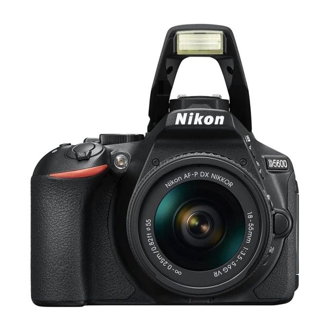D5600 Dslr Camera-Black With 18-55Mm Lenses