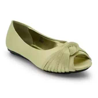 Ashna Stylish Peep-Toe Ballerina
