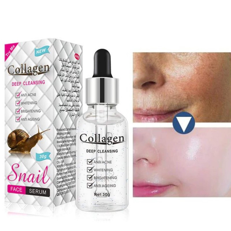 Snail Collagen Face Anti Acne Skin Care Serum