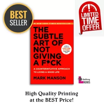 THE SUBTLE ART OF NOT GIVING A FUCK by Mark Manson