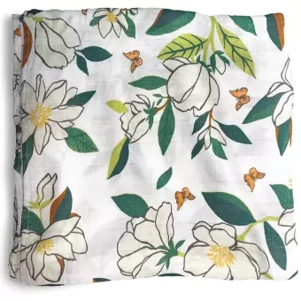 Muslin Baby Blanket 47X47 Inch Large Muslin Swaddle Blanket Newborn Essentials Unisex Soft Bamboo Cotton Muslin Cloths