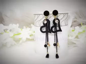 Indian Vintage Pearl Jhumka Earrings kaner dul/Earrings for Girls/Stylish Earring/Party Earring (Love)