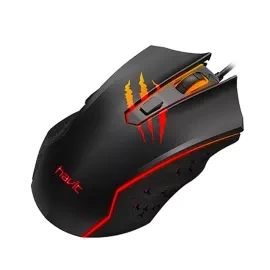 HAVIT GAMENOTE MS1027 Rainbow LED Gaming Mouse - 6 Buttons, 2400 dpi