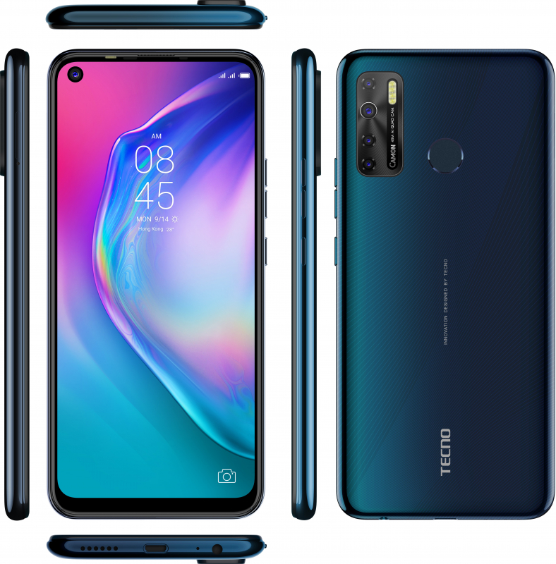 Tecno Camon 15 64Gb Rom / 4Gb Ram - 5000Mah Battery