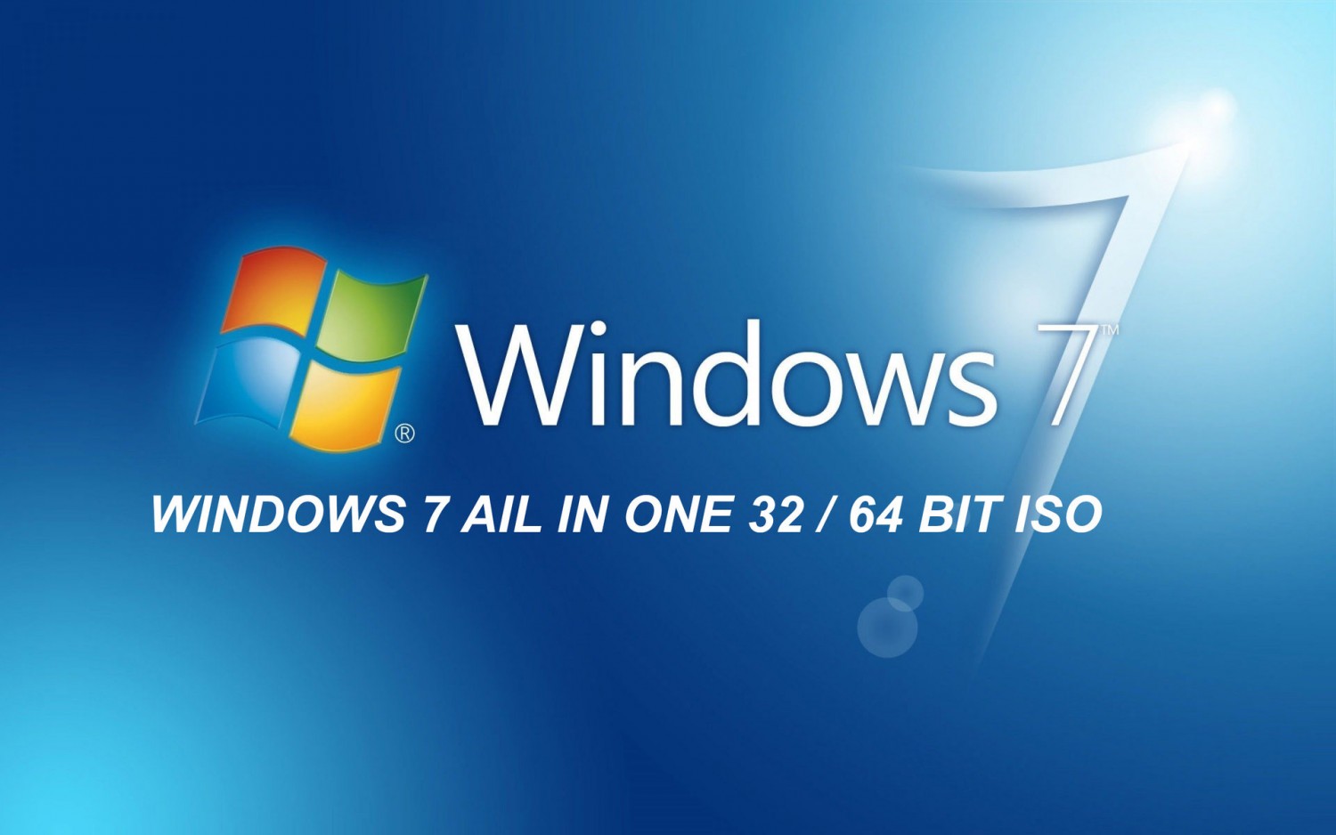 Windows 7 All In One Setup Disc (32-64 bits)
