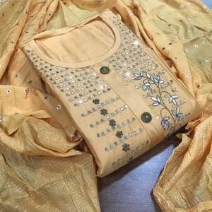 Slub cotton shalwar kameez