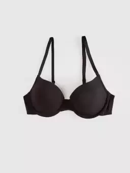 Black Soft Foam Pad Bra for Sexy Women and Girls