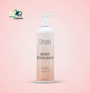 Divas Secret Body Emulsion For Body Brightening and Moisturizing 220ml