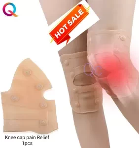 Magnet Therapy Massage Knee Cap Protective Cover Unisex Sports Knee Pad Outdoor Running 1pcs