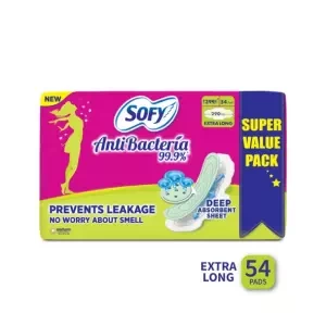 Sofy Anti Bacteria Extra Long 54 pads