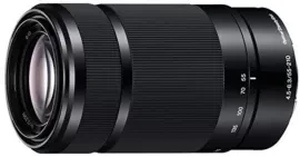 Sony E 55-210mm F4.5-6.3 Lens for Sony E-Mount Cameras (Black)