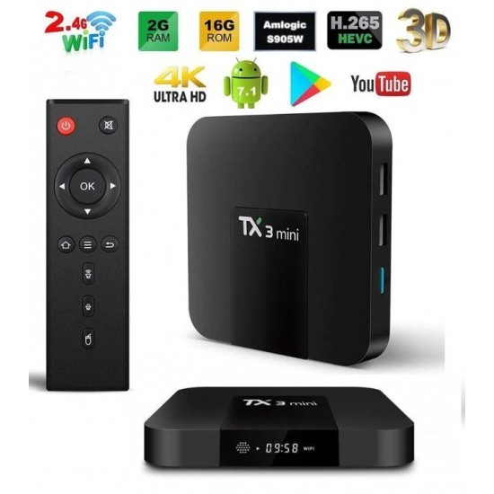 Tanix TX3 Mini - Smart TV Box - Android TV Box