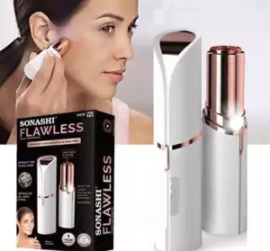 Flawless Facial Hair Remover for Women- Electric Mini Eyebrow Trimmer Face Eyebrow Hair Remover Shaver Razor Instant Painless Shaving