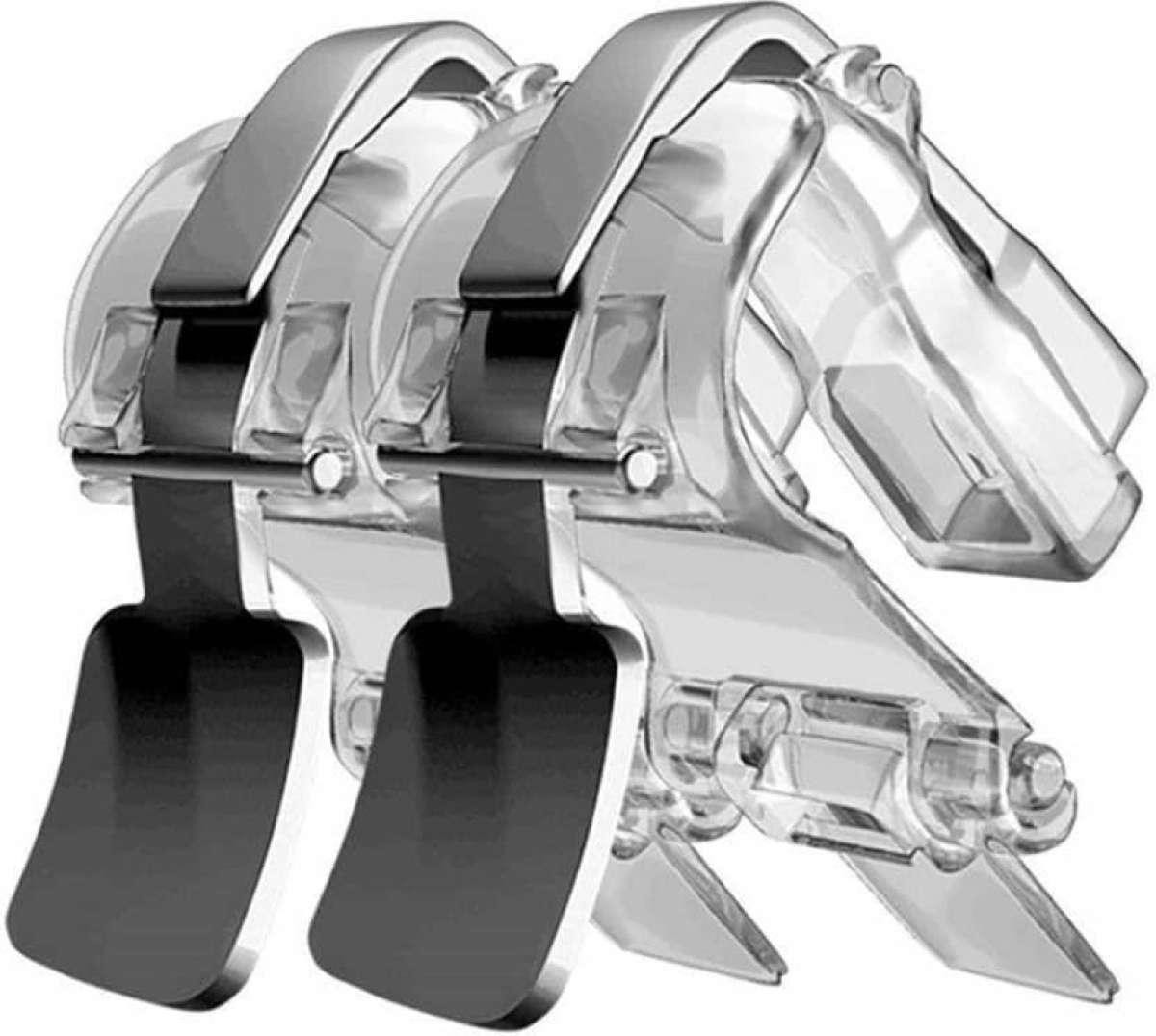 PUBG Gaming Trigger L1/R1 –White & Silver