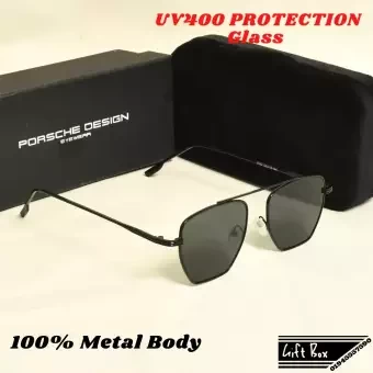 New Men Fashionable Black Full Metal Body Sunglasses New Vision Driving UV Protection Party Travel Sunglasses Best Black Sunglasses