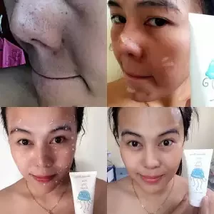 Aloe Jelly Scrub mask deep cleansing exfoliating mask facewash Scrub