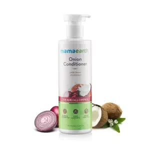 Mamaearth "Onion Conditioner for Hair Growth & Hair Fall Control with Coconut Oil 250ml" (250 ml)