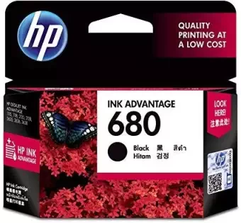 HP 680 BLACK CARTRIDGE