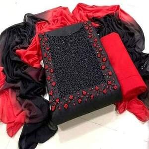 Slub cotton shalwar kameez