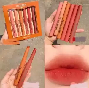 Heng Fang Refreshing Matte Lipstick 6 pics by Farhana's unique Collection