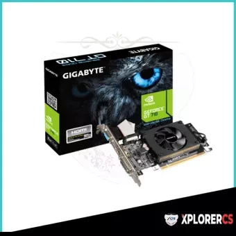 Gigabyte GT 710 (2GB DDR3) Graphics Card with 2 Year's Replace Warranty