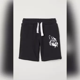 Navy Blue Mans Comfortable Cotton Cargo Shorts Half Pants