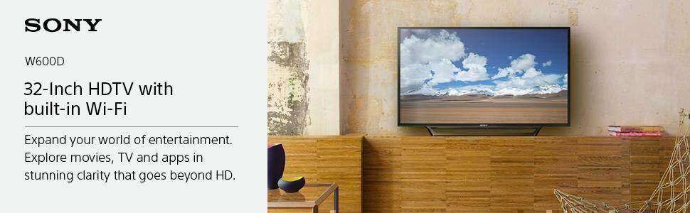 SONY BRAVIA 32 '' TV 32W600D/602D SMART WIFI MALATSIAN LED TV