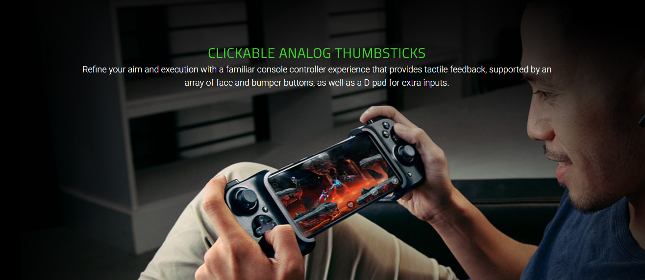 Razer Kishi - Gaming Controller for Android (USB C)/ IOS