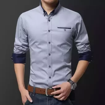 Long Sleeve Casual Shirt for Men